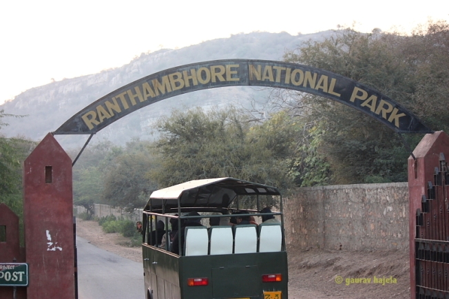 Ranthambore National Park gate